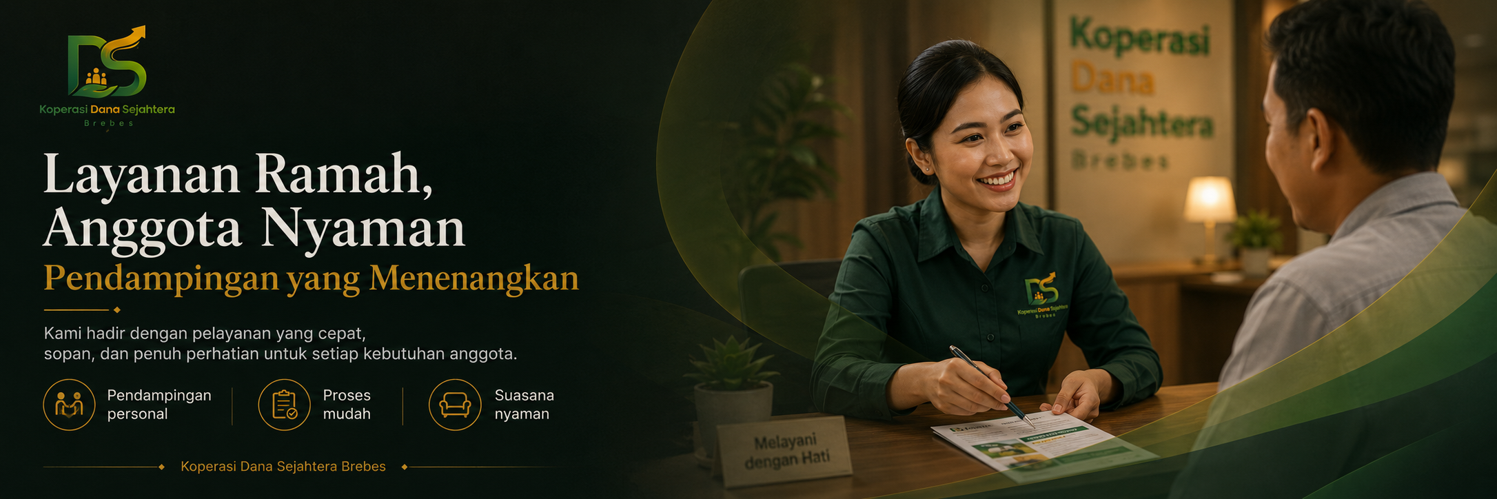 Keamanan dan kepercayaan Koperasi Dana Sejahtera